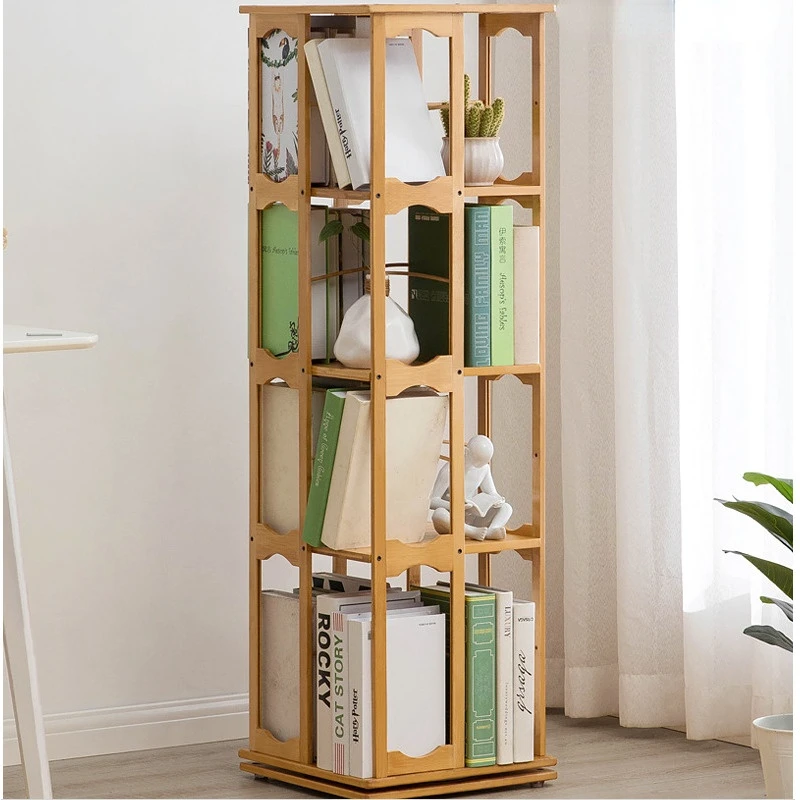 Household Shelves Furniture Multilayer Rotating Storage Shelves Non