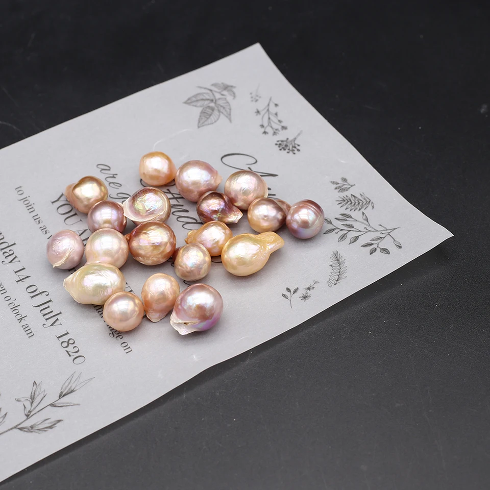 Acquista 10-80 pezzi perle d'acqua dolce naturali perle rosa/viola/bianche perline sparse per gioielli che fanno braccialetto collana fai da te in Italia a partire da 1.79