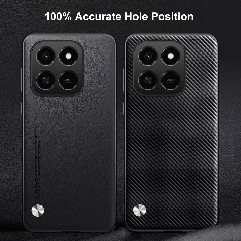 Luxury PU Leather Shockproof Phone Case - Full Protection Back Cover