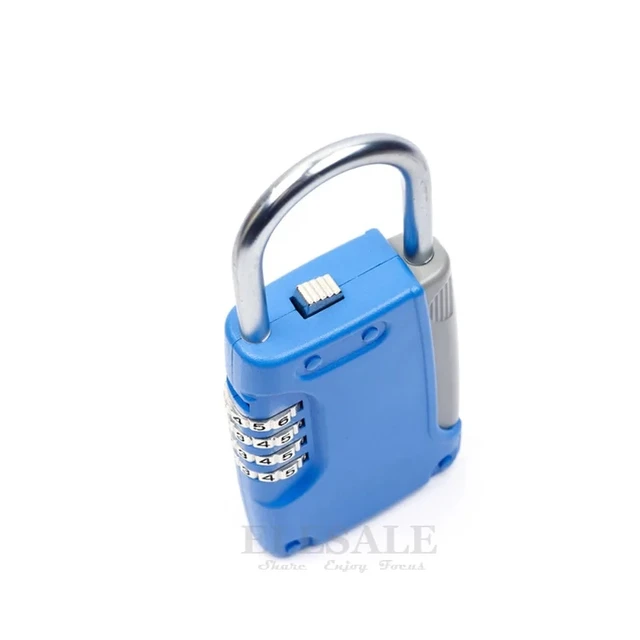 4-Digital Password Combination Lock With Hook High Quality Hidden Key Safe Box Mini Metal Secret Box For Home Villa Car Caravan 5