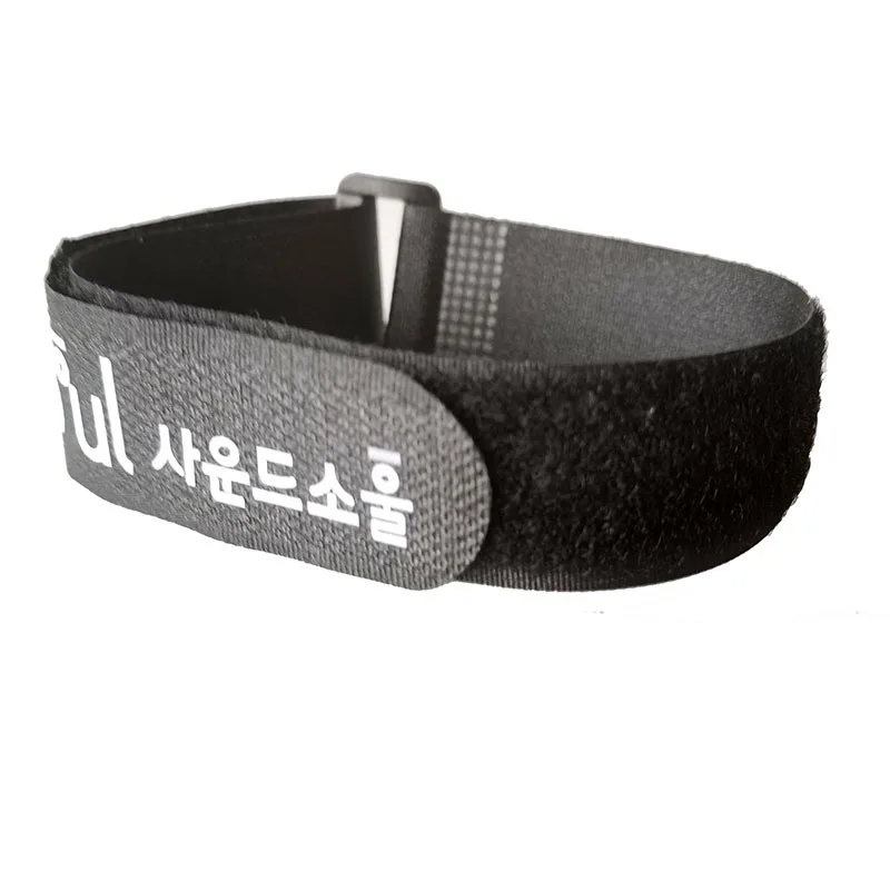 50 Stück Individuell Bedruckbare Nylon-Klettverschlüsse mit Ihrem Logo, Kabelbinder, Klebeband zur Kabelorganisation – Detail 12