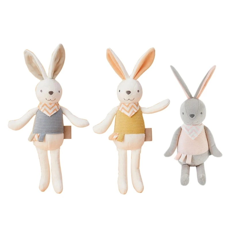 

10'' Simulation Rabbit Plush Toy Soft Animal Pillow Boys Girl Birthday Gift