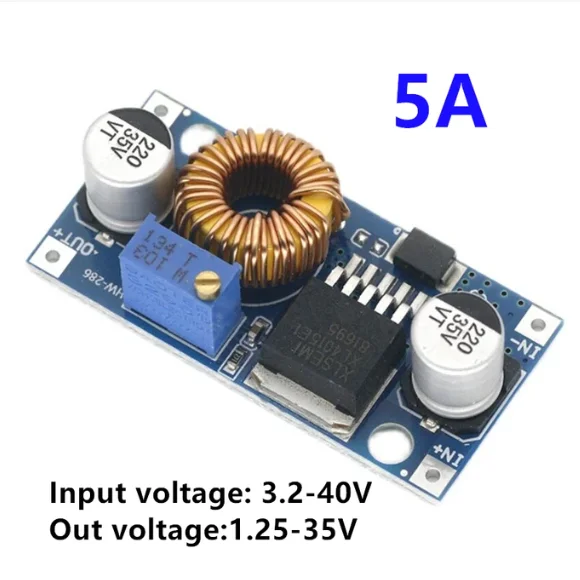 Adjustable DC To DC LM2596 XL6009 XL4015 Buck Boost Module 3A 4A 5A Step-down Power Supply Regulator Module
