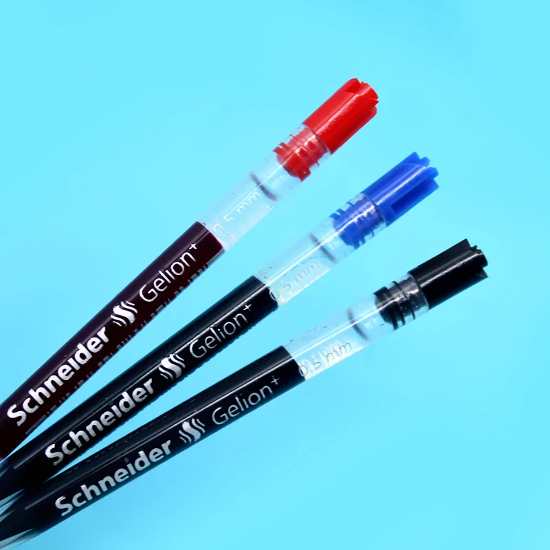 Germany Original Schneider Gelion+ 0.5mm neutral gel pen refill cartridge core European standard G2 refill
