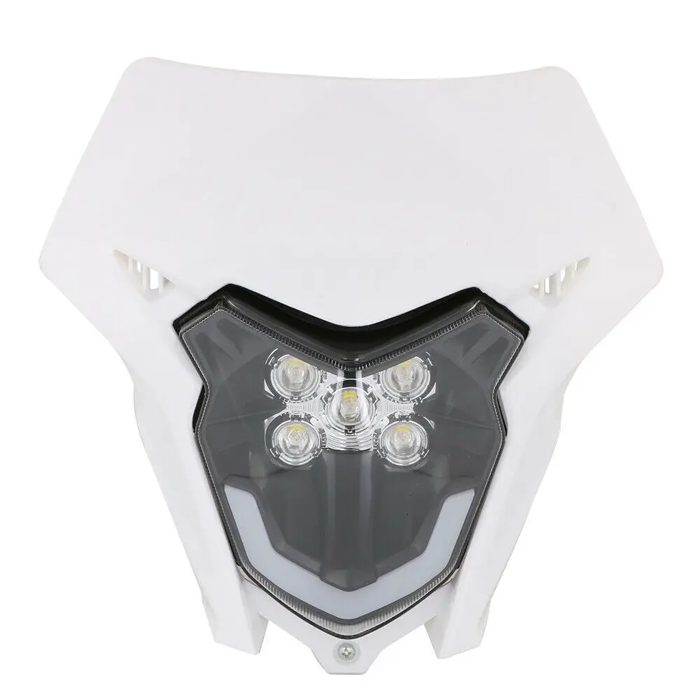 

Motorcycle Headlight Front Head Light for Honda CRF150L 2016-2019 White