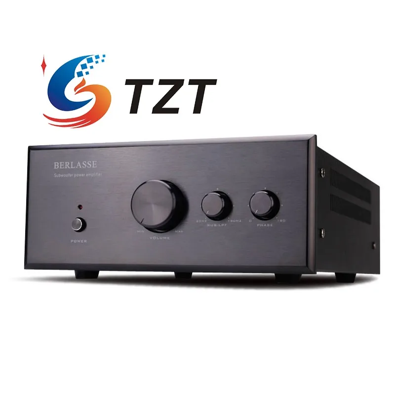 

TZT черный/серебристый WS-01 HiFi усилитель мощности для аудиосистемы высокой мощности, Пассивный усилитель мощности для дома 5,1/2,1, стереосистема