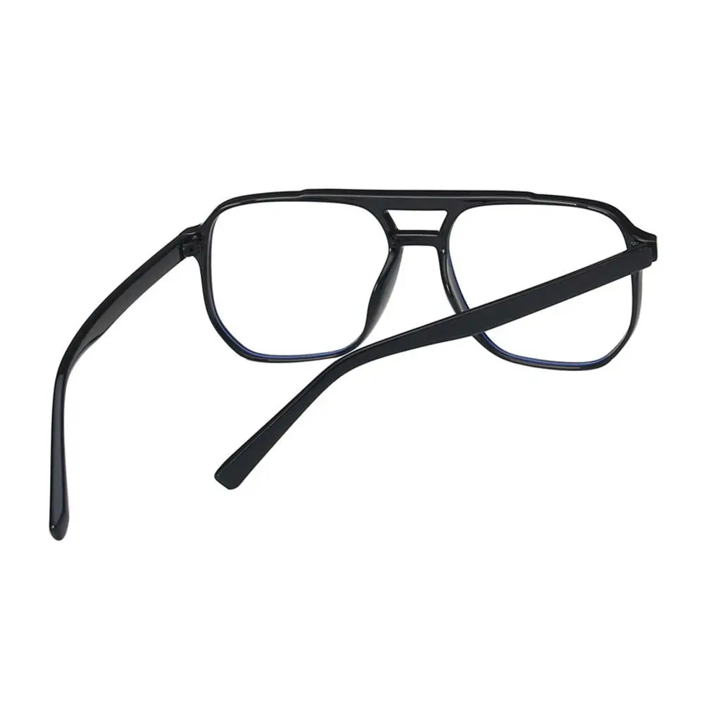 Vintage Transparente Quadratische Anti-Blaulicht-Brille Augenschutz Ultraleichte Computerbrille PC Quadratische Brille Männer Frauen – Detail 13