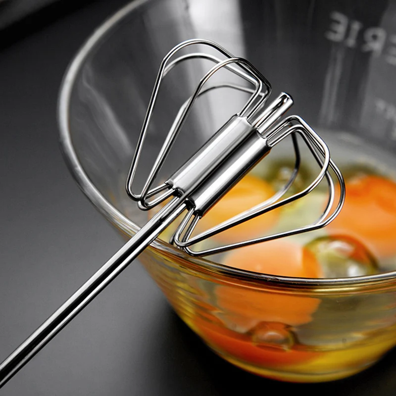 Stainless Steel Semi-automatic Egg Beater Egg Whisk Manual Hand Mixer Self  Turning Egg Stirrer Kitchen Tool Kitchen Accessories - Price history &  Review, AliExpress Seller - Shop66 Store