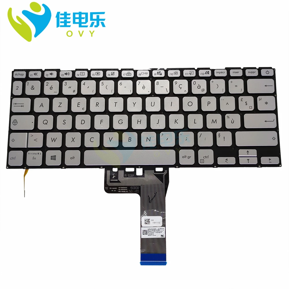 AZERTY, Novo, ASUS, Vivobook X409, X409FJ, X409UA,