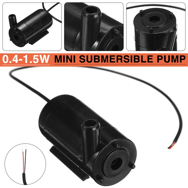 Pompe Eau Submersible L / H, Mini Pompe Submersible 3w, Pompe Eau D'rium, Pompe  Eau De Circulat D'rium 