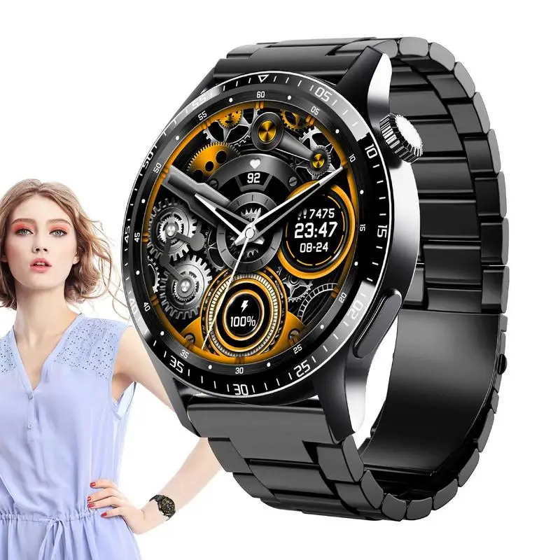 

158 Sport Modes Screen Men Smart Watch Women Heart Rate Blood Pressure Monitoring Blue Tooth Call Smart Watches Men Waterproof