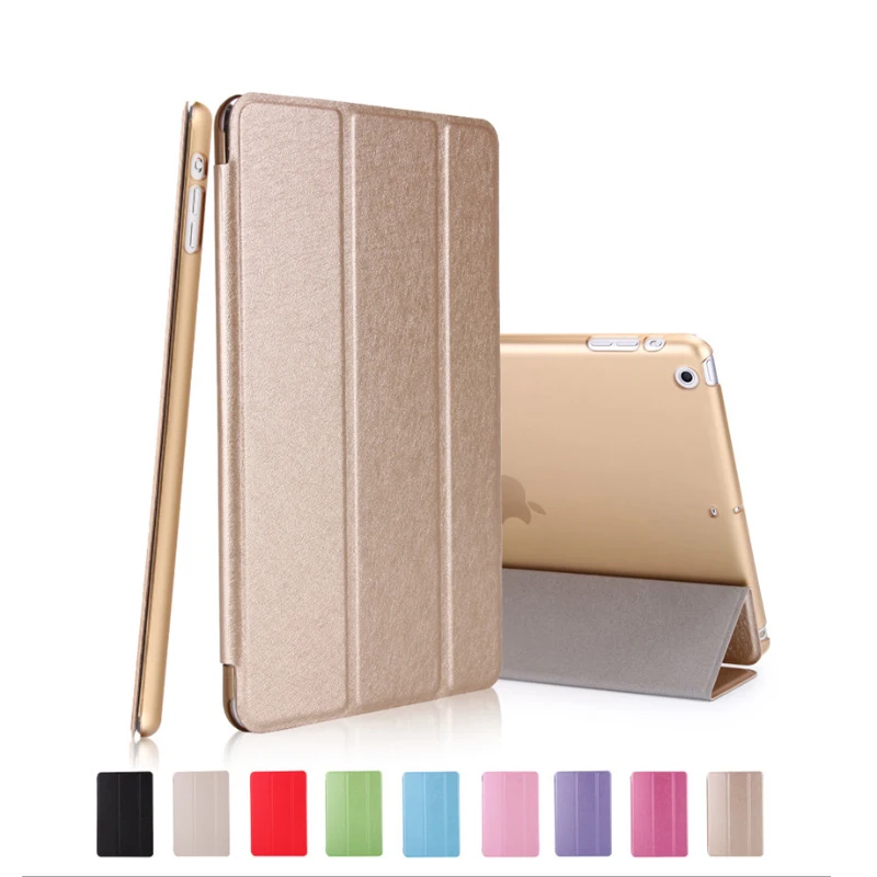 Capa para Apple Ipad ar 9.7 A1474 A1475 Capa Flip Tablet Suporte Magnético Inteligente de Couro Capa para Ipad ar A1566 A1567