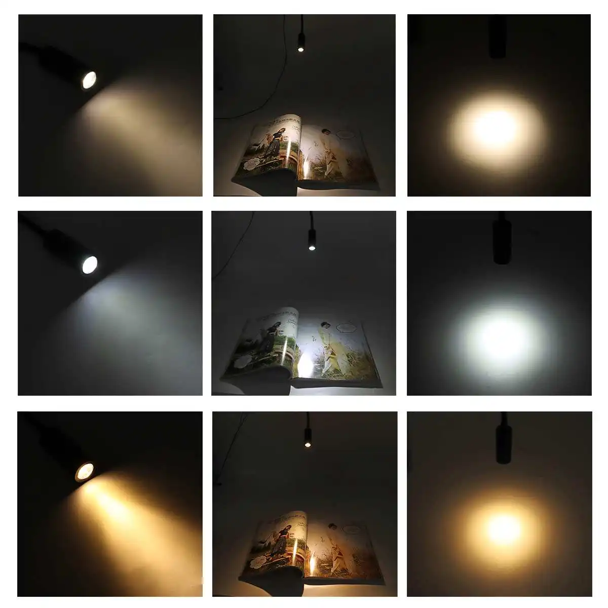 RV Boat LED Reading Light Dimmable Flexible Gooseneck Wall Lamp DC12V 24V For Truck Motorhome Yachts Cabin With USB Charger Port wall light,led wall lamp,led reading light,led light