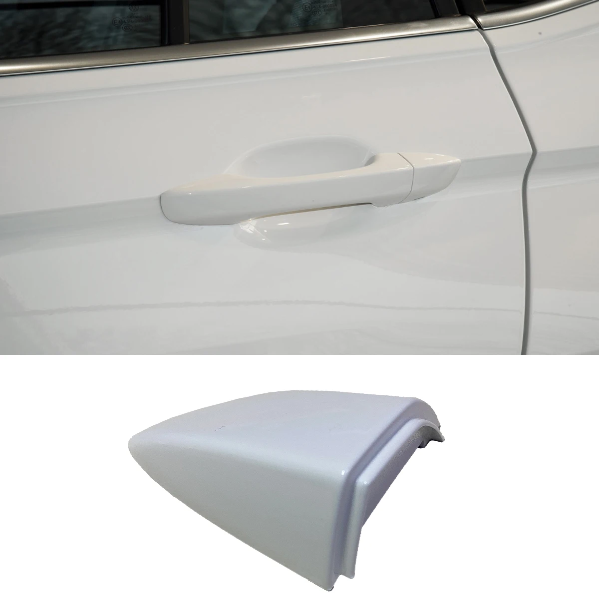 Manija Exterior De Puerta Para VW Tiguan Allspace 2018-2022 - Color Gris, Lado Izquierdo O Derecho, Repuesto Original Estilo OEM