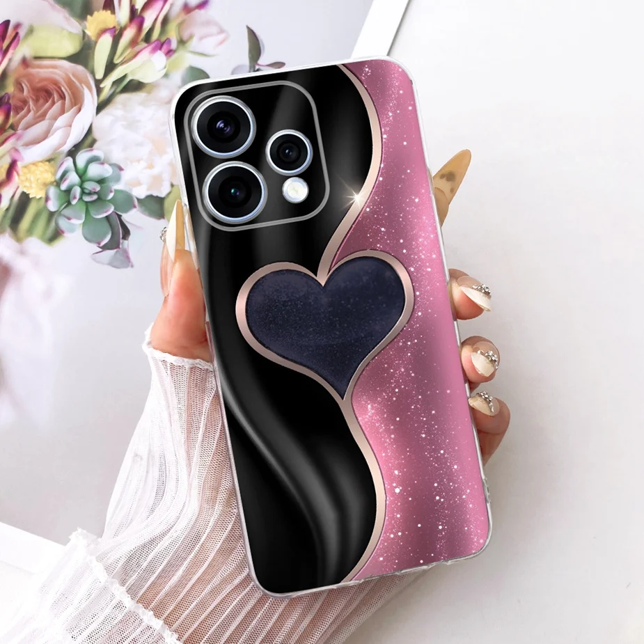 Colorful Flowers Painted Soft Slim Phone Case