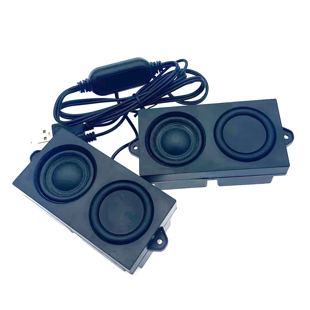 Mini-subwoofer, Mini-Luidspreker 8 5W Draagbare Zware Bas Mini-subwoofer, Mini-Luidspreker 8 5W Draagbare Zware Bas