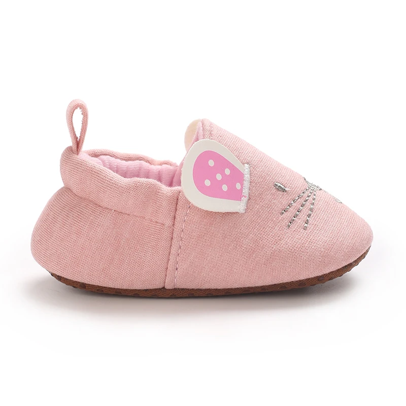 Trendy Cute Bed Shoes for Baby Girls Comfortable Lightweight Non Slip Soft Flat Sole for Indoor Outdoor