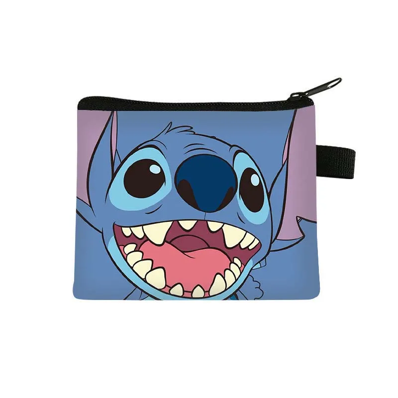 21 Colors Cartoon Stitch Children Plush Coin Purse Polyester Zip Change Purse Mini Wallet Kids Girl Women For Gift coin purse plush coin purse