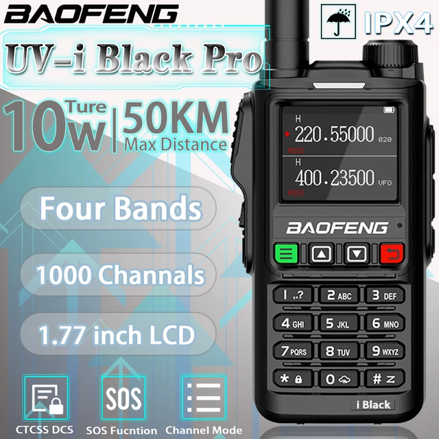 BAOFENG UVF10 18 Talkie-walkie Longue Portée Rechargeable Pour