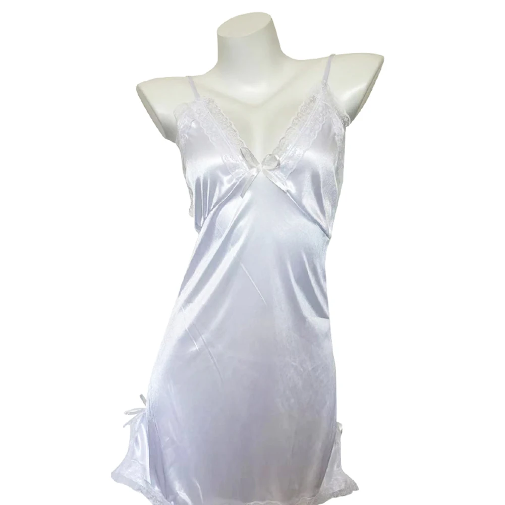 Sexy Satin Nightgown Image 5