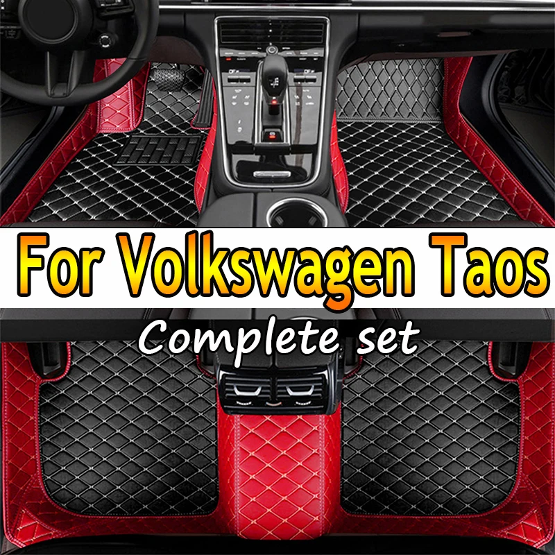 

Floor Mats For VW Volkswagen Taos Tharu 2020~2023 Waterproof Tapetes Para Automovil Car Mats Alfombra para Auto Car Accessories