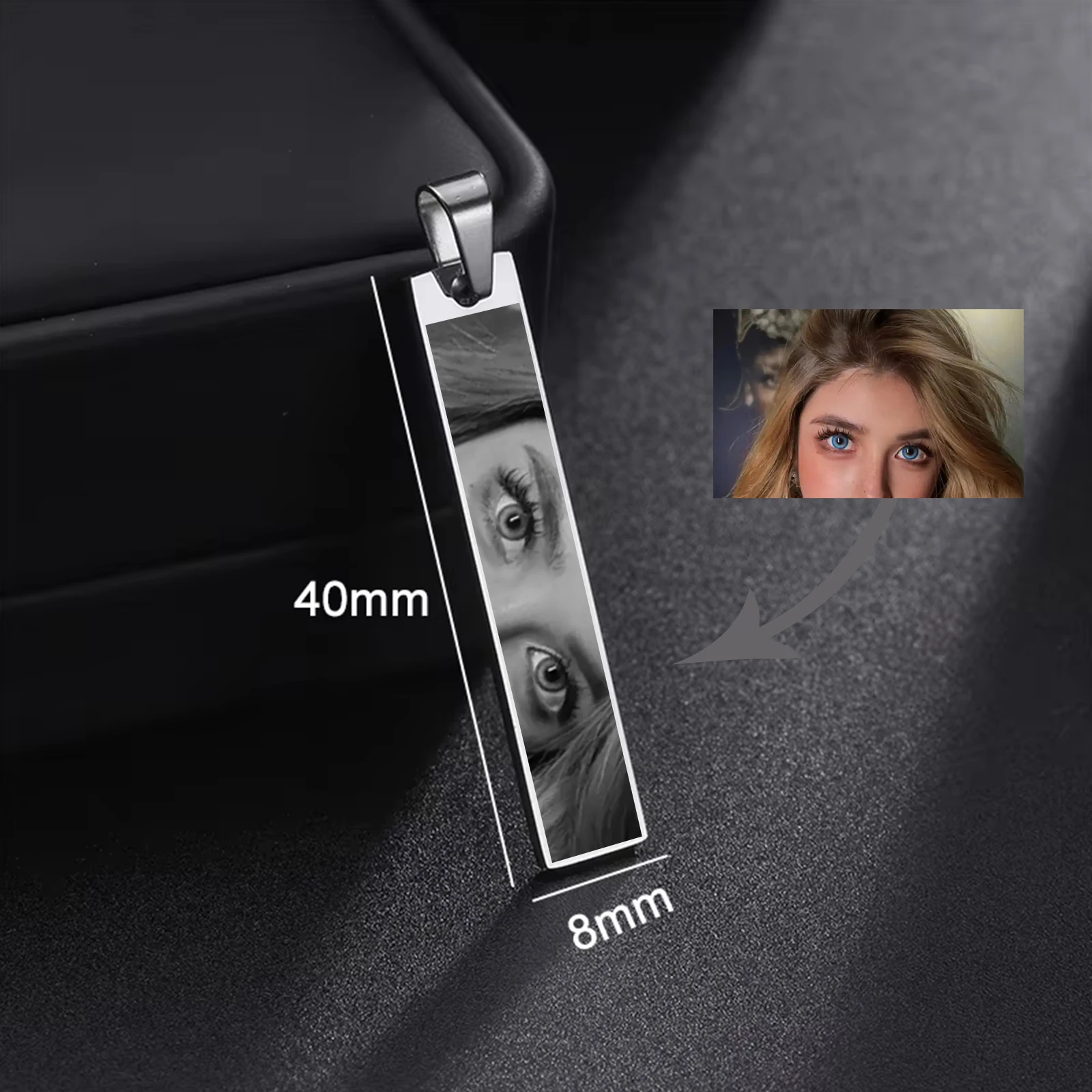 4cm BlackWhite-Steel