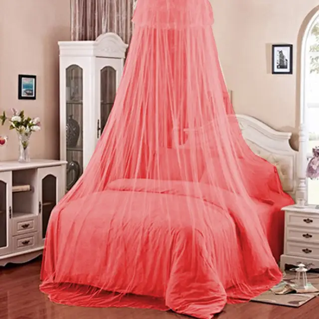 60x250x850cm élégant rond dentelle insecte lit auvent filet rideau femmes fille princesse moustiquaire dôme moustiquaire filet de literie 1