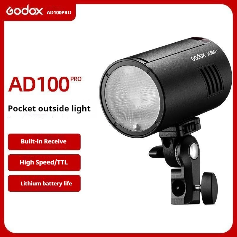 Godox AD100Pro TTL 100Ws Outdoor Flash Speedlight 2.4G Wireless X AD100 PRO Pocket Flash for Sony Nikon Canon Fujifilm PK AD200