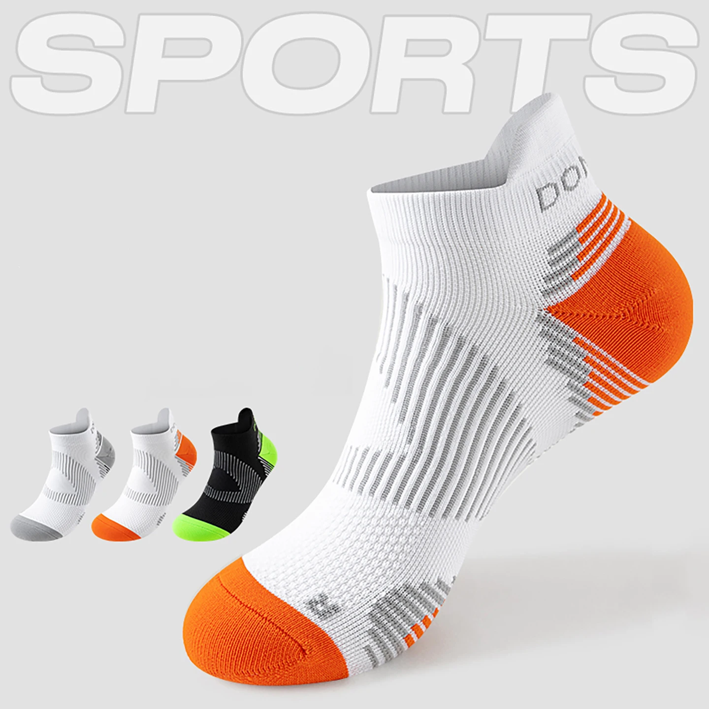 Enhanced Breathable Ankle Performance Socks for Men