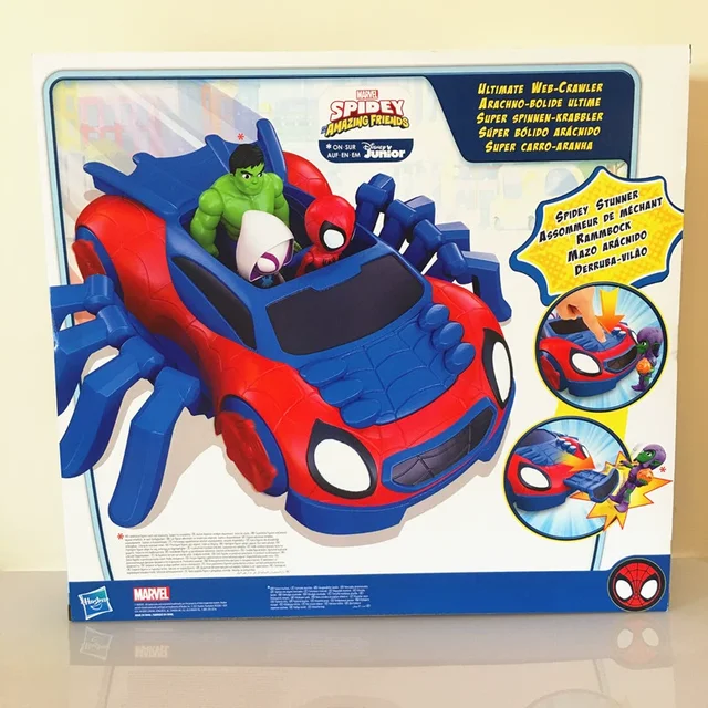 Marvel Spider-Man et ses objets pour enfants, figurine en PVC, mise à  niveau des objets Spidey trempés, modèle à collectionner, jouet beurre,  cadeau - AliExpress
