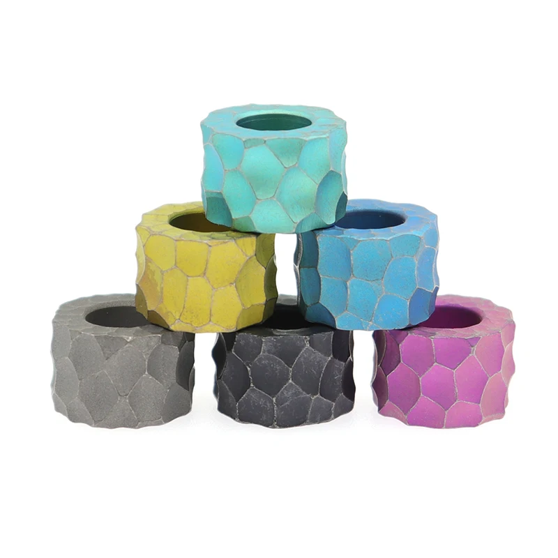 Perline in tanio Planet Rope Paracord Perline EDC Portachiavi Accessori Bracciale Ciondolo in lega di tanio fai da te  18