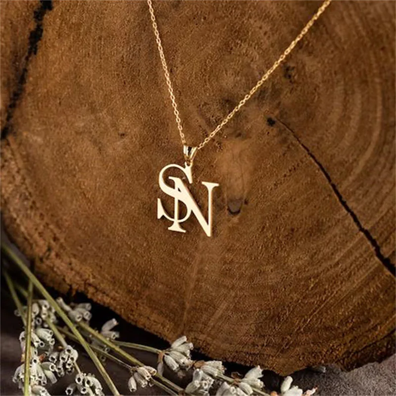 

Customized Art Font Boys Cute Rock Band Necklaces Pendants Women Love Promise Military Children Plates Evening New Design