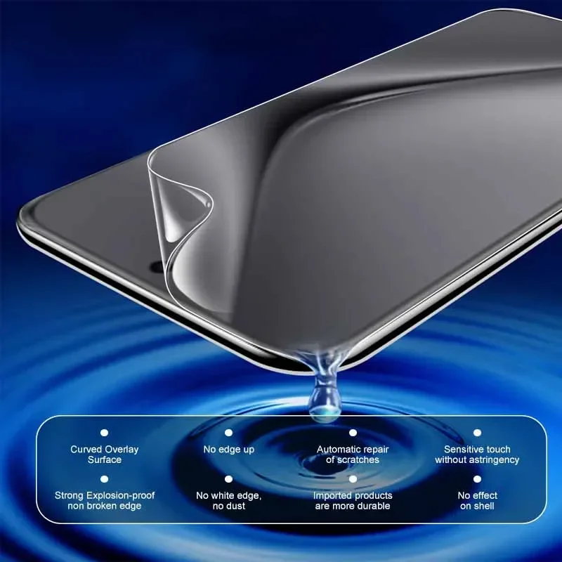 Diamond Invisible Membrane Oleophobic Hydrogel Film Ultra HD Soft Screen Protector