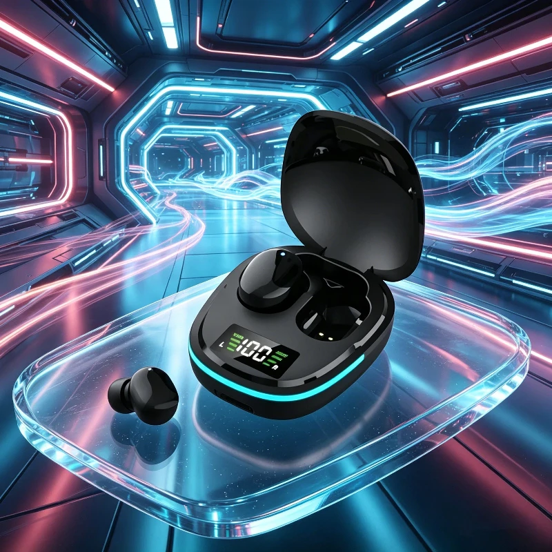 G9s Wireless Bluetooth Headphones With Digital Display & Charging_voghion.com