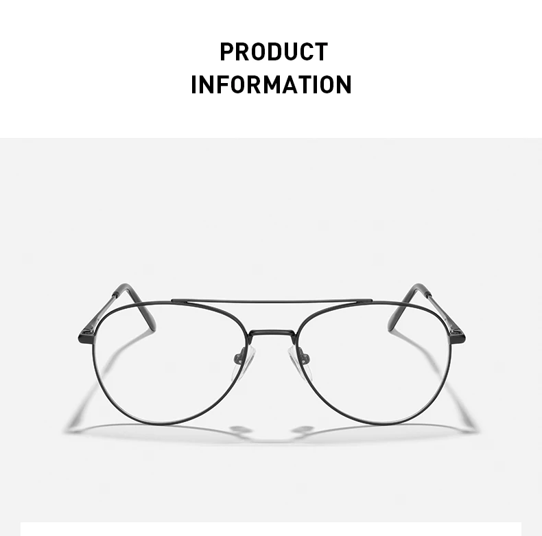 MERRYS DESIGN Klassische Pilot Brillengestelle Für Männer Frauen Titanlegierung Optische Brillen Männliche Luxus Brillengestelle S2456 – Detail 2