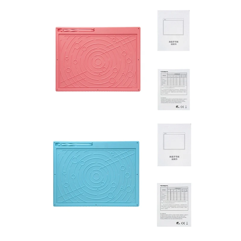 

16 Inch Drawing Board Color Rechargeable LCD Electronic Handwriting Tablet Durable Pink