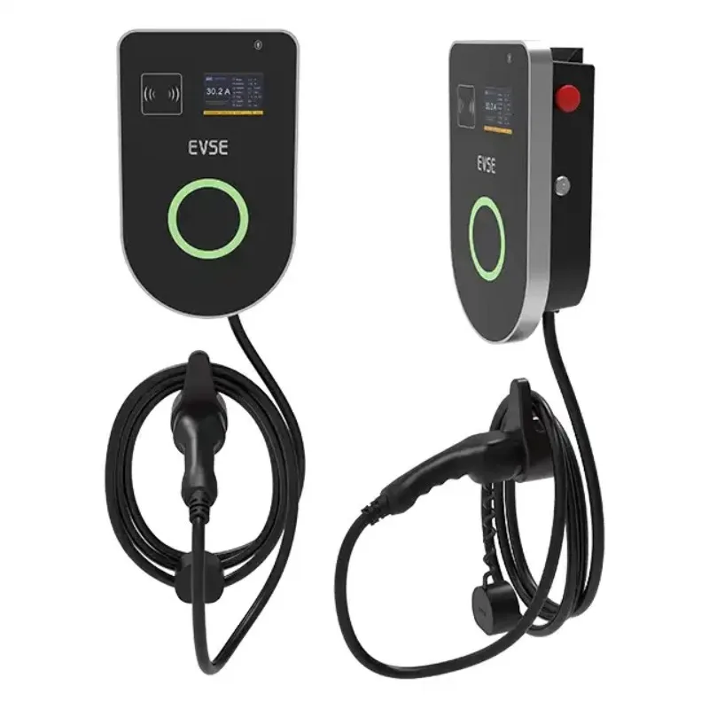 

AC Charger Type 2 3 Phase for EV Auto Electro Car Ev Charger Wallbox 7kw 11kw 22KW EVSE Charging Pile Ev Charging Stations