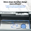 Stainless Steel Kitchen Sink Digital Display Large Kitchen Sink Faucet Set With Soap Dispenser Cup Washer 5