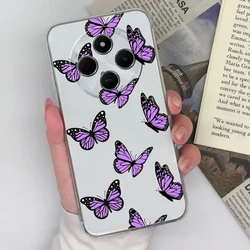 Cute Creative Clear Soft Slim TPU Silicone Shockproof Protective Phone Case - Back Cover  Coque for Redmi 14C 4G (U13)