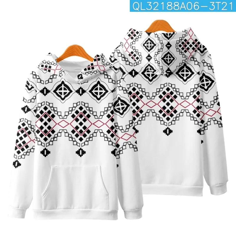 

Свитшот с длинным рукавом и принтом в виде черных бриллиантов