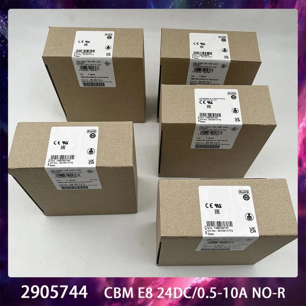 1개 전자 회로 차단기 CBM E8 24DC/0.5-10A NO-R 완벽하게 작동합니다 2905744