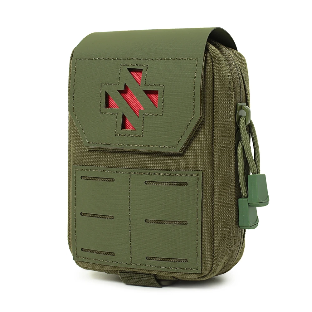 1000D Tactical Medical Bag Outdoor Sports Waterproof EMT Pouch Hunting EDC Molle Waist Holder Emergency Drug Storage Bag 4
