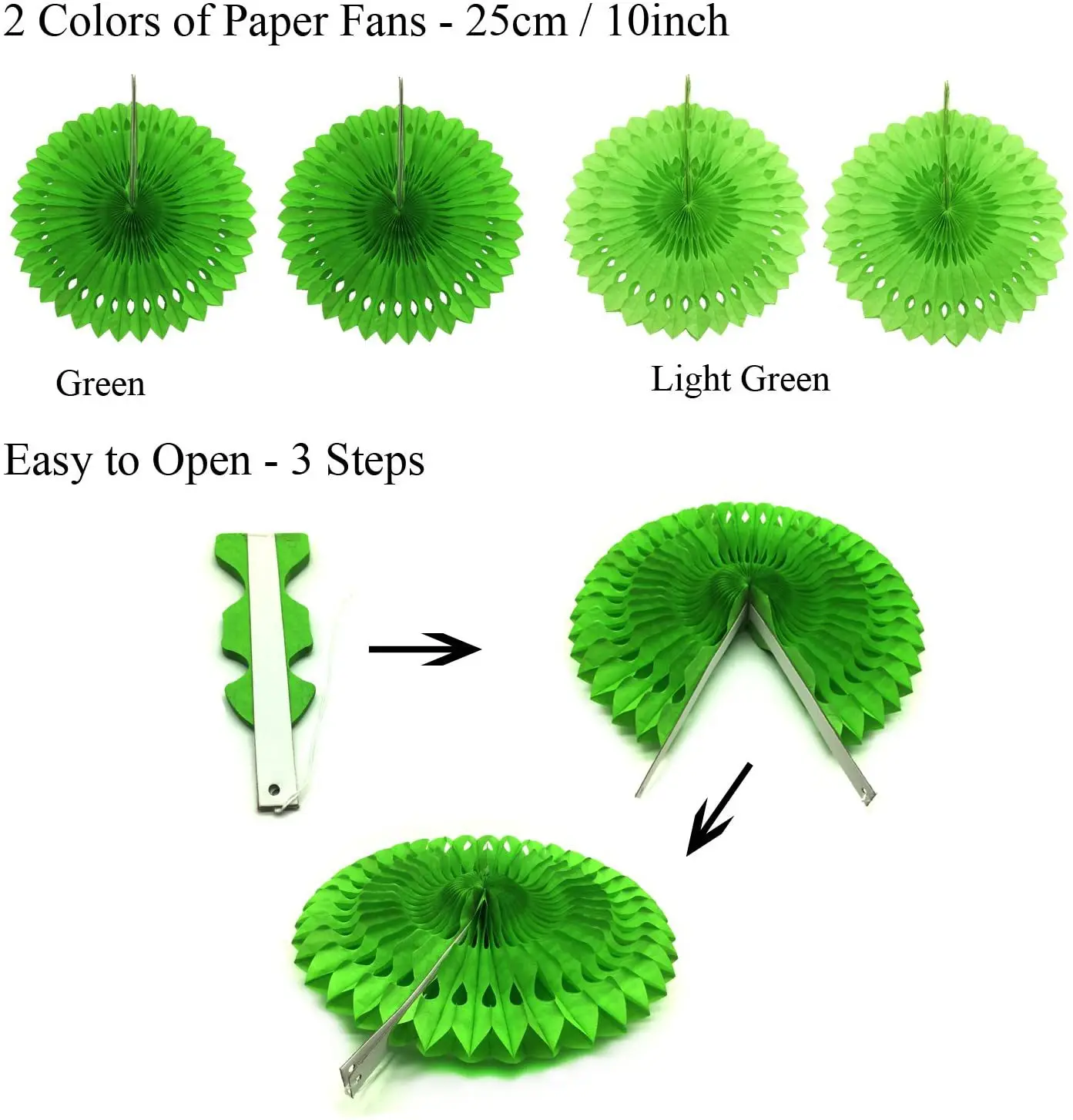 20 teile/satz Cut-out Papier Fan Windräder Hängen Handwerk Tissue Pom Poms Blume Ball Papier Laterne Hochzeit Geburtstag Party Dekoration – Detail 4