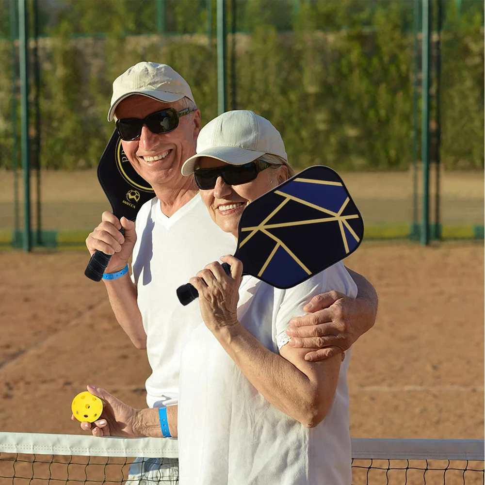 1Pc Carbon Fiber Pickleball Paddles USAPA Approved Pickleball Set Rackets Beach Tennis Sports Outdoor Racquet Cricket Ball