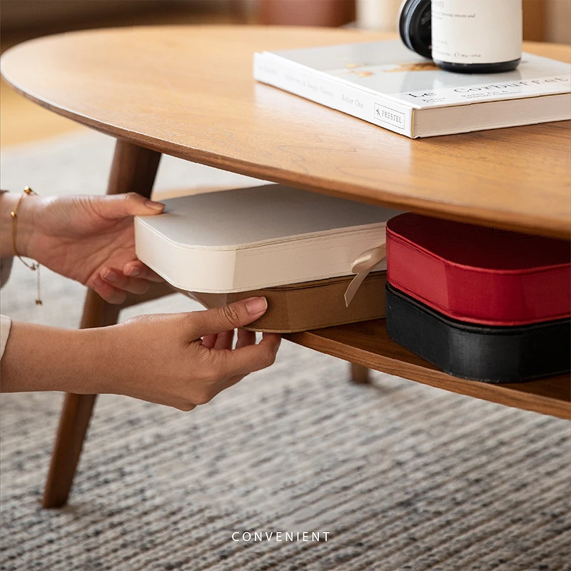 35cm/44cm/50cm Folding Round Stool Chairs Foldable Stool Kraft Paper Shoe Changing Bedroom Furniture
