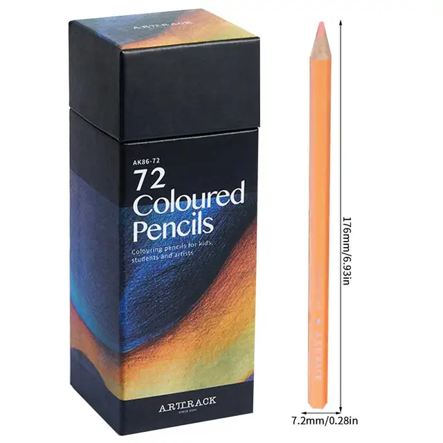 Arttrack Oil-Based Colored Pencils - Set of 12