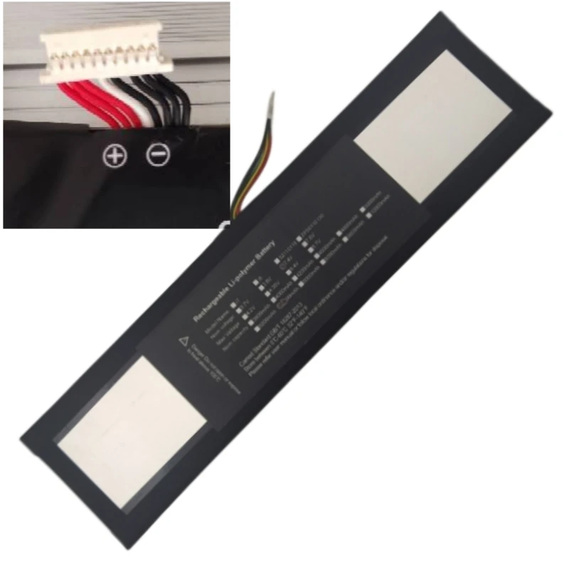 Bateria do Portátil para a Tecnologia Positivo Sht50781052s 1ics5 78 105-2 H3582229p 7.6v 38wh 5000mah SA C4128a Duo C464c Tabuleta pc - Imagem 6