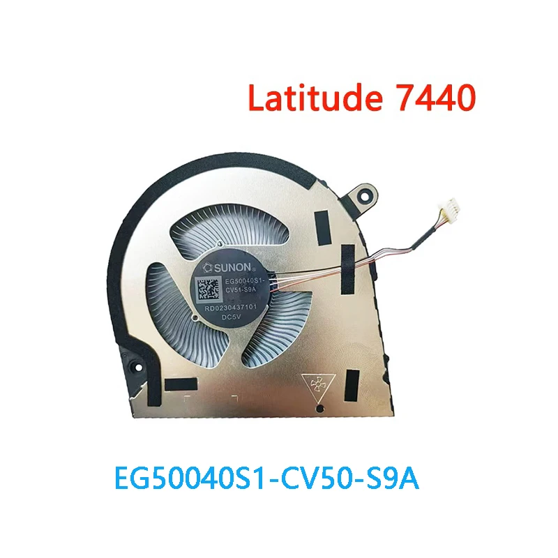 NEW ORIGINAL Laptop CPU GPU Cooling Fan For DELL Latitude 7440 7640 2023 13th generation U 021KT2 0M4MY0