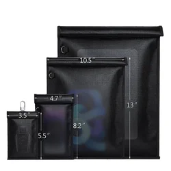 Signal Shielding Waterproof & Fireproof RFID Blocking Pouch (1set)