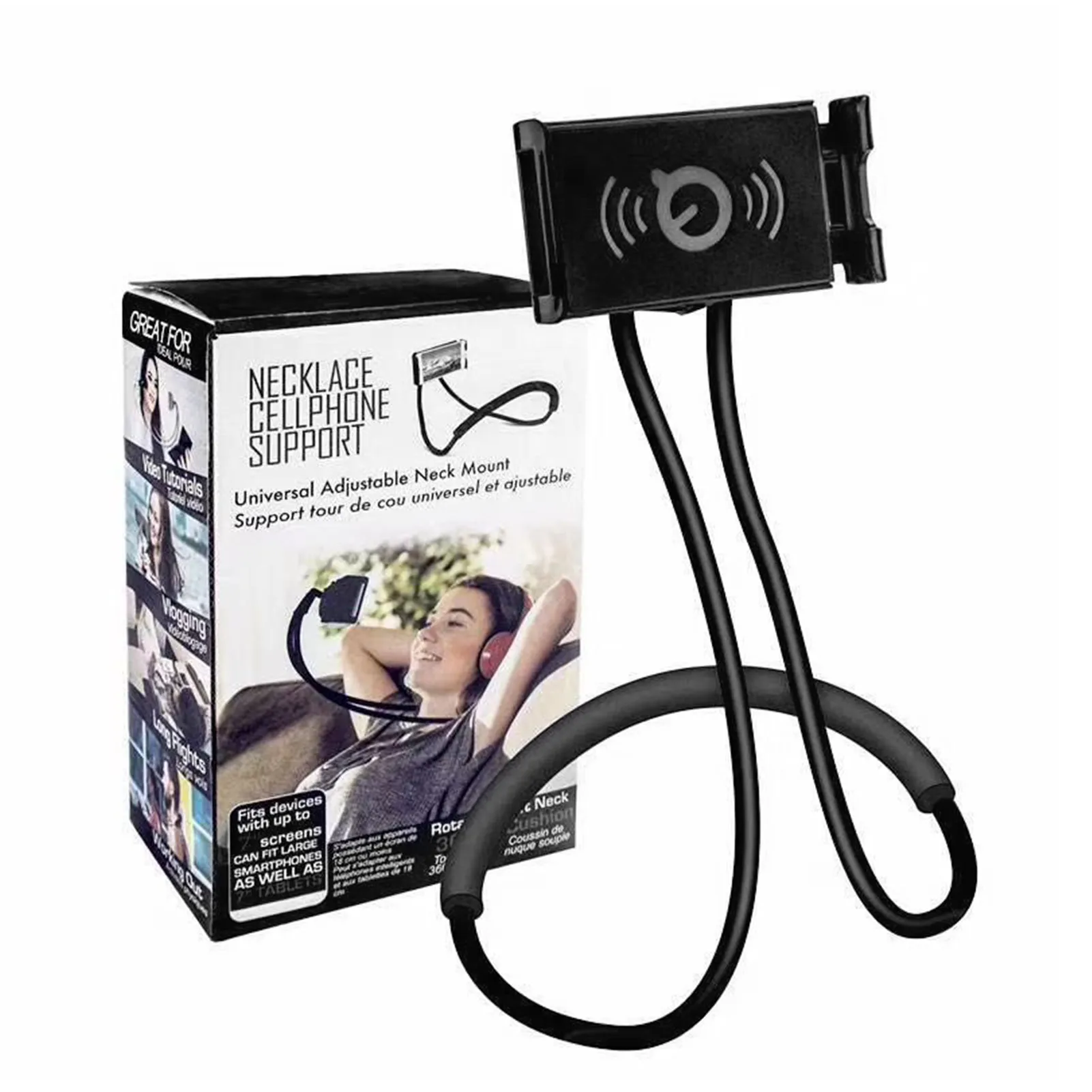 Universal Neck Phone Holder Flexible Long Arms Cell Phone Holder For